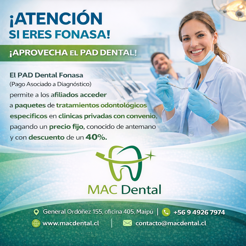pad dental fonasa macdental